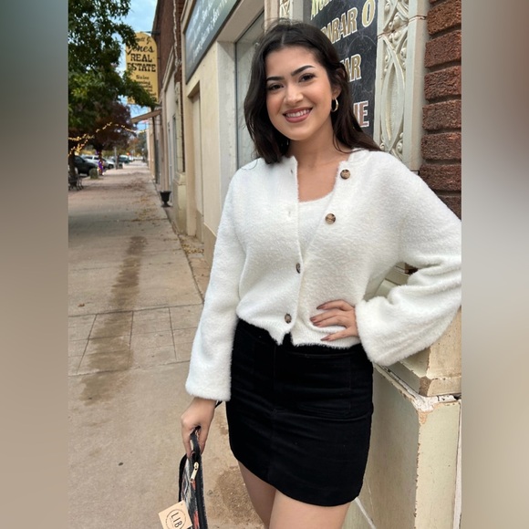 Black Skirt Corduroy Mini NWT - Picture 3 of 5